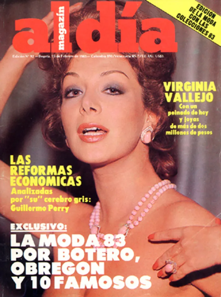 Virginia Vallejo Portadas de Revista
